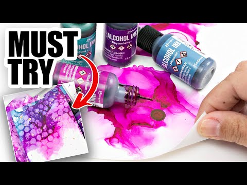 7 MUST-TRY Alcohol Ink TECHNIQUES for Stunning Results