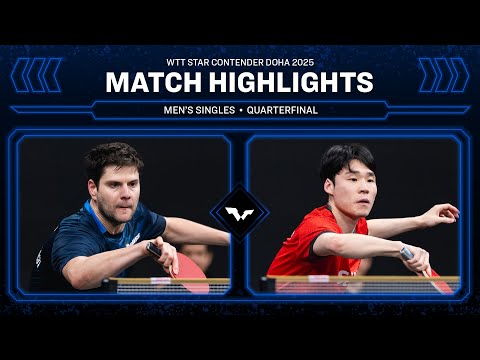 Dimitrij Ovtcharov vs Jang Woojin | MS QF | WTT Star Contender Doha 2026