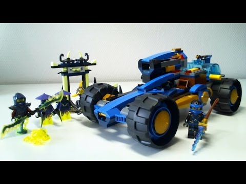 Vidéo LEGO Ninjago 70731 : Le buggy lance-missiles de Jay