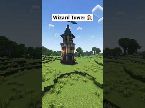 Minecraft Wizard Tower 🏠 #shorts #minecraft# #viral