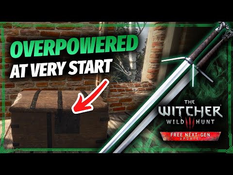 The Witcher 3 Awesome Early Swords - Next Gen Upgrade