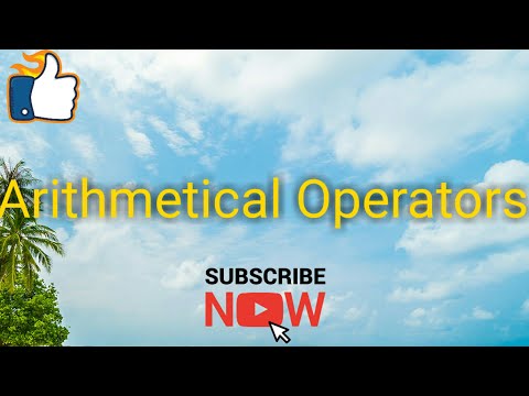 How to start with Arithmetical Operators