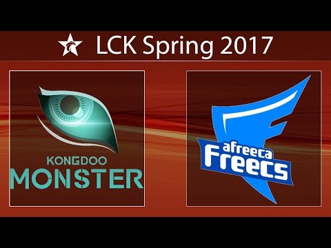 [LoL VODs] KDM vs AFS @Map1 | LCK Spring 2017 (28.02.2017)