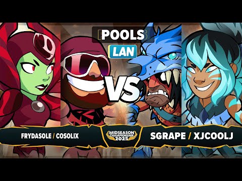Sgrape & xJcoolJ vs FryDasOle & Cosolix - Pools - Midseason Championship 2025 - LAN 2v2