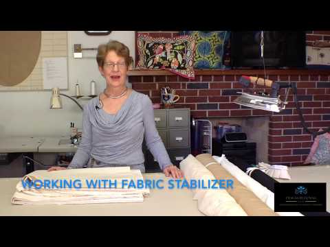 Tips and Tools Tuesday 51   Using Fabric Stabilizer