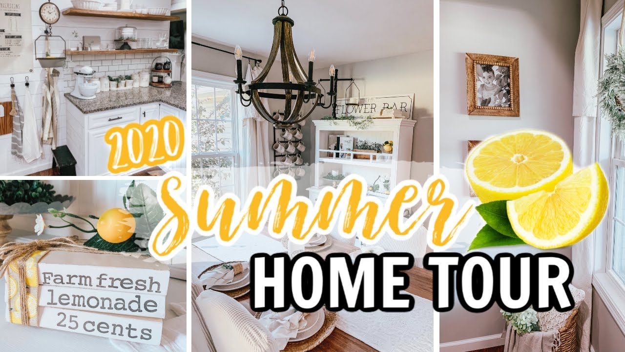 SUMMER 2020 HOME TOUR | MODERN FARMHOUSE HOME TOUR
