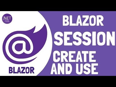 Blazor Session Create and Use Complete Example
