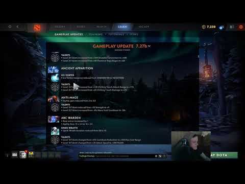 7.27b patch note discussion