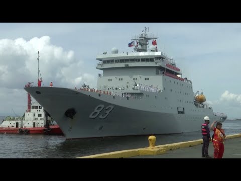 Chinese Navy ship docks in Manila for four-day goodwill visit