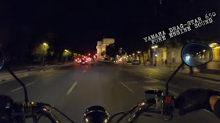 3K V-TWIN ASMR ruta de NOCHE | Sonido puro del motor | Leovince Silvertail K02 Racing kit