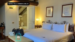 Grand Hotel Villa Torretta Milan | King Junior Suite Room Tour 4K |  Curio Collection by Hilton