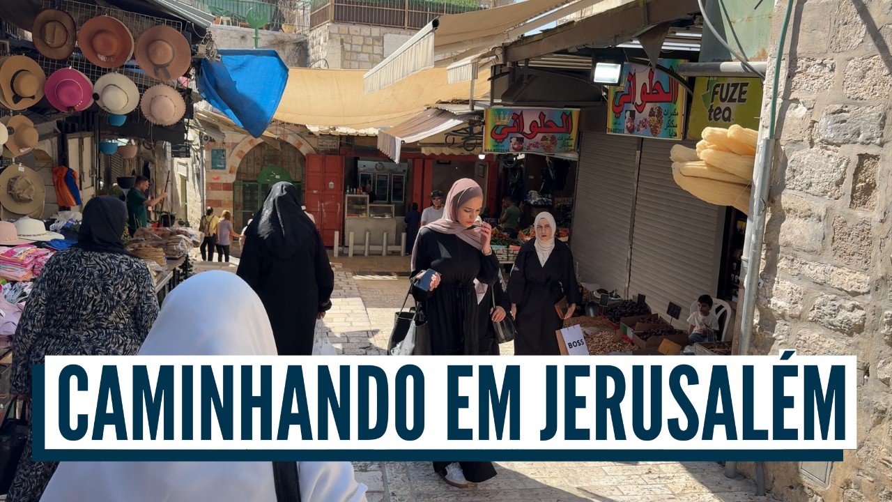 VEJAM A VERDADEIRA JERUSALÉM! Israel com Aline