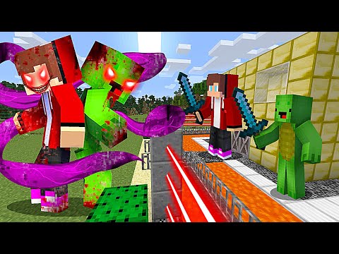 Maizen and Mikey.EXE vs Security House - Minecraft gameplay Thanks to Maizen JJ and Mikey