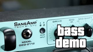 Video thumbnail for Tech 21 GED-2112 Geddy Lee Signature SansAmp (featuring Josh DuBois) by The Bass Channel