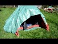 How to Winterize a summer tent to keep warmer in ...