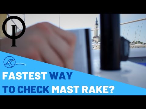 The Quickest Way To Check Your Opti's Mast Rake