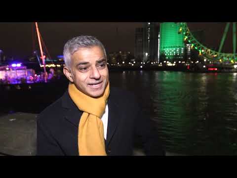 Sadiq Khan praises EU citizens ahead of New Year's Eve fireworks