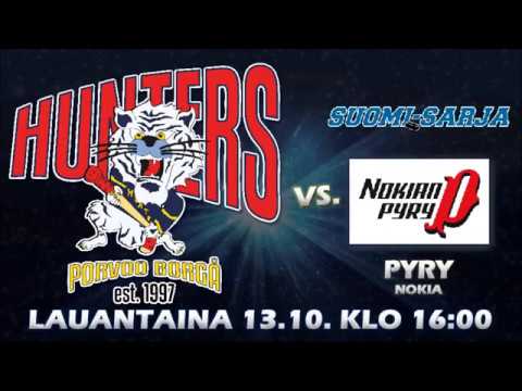 Maalikooste Hunters - Pyry 13.10.2018