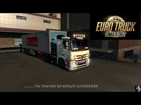 ETS2 1.24 mit Actros MP3 von Stavanger nach Göteborg Part#2