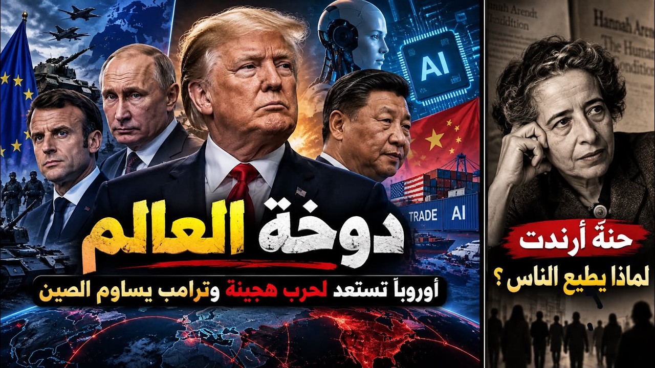 ترامب والصين ولعبة الكبار|حرب هجينة بين أوروبا وروسيا|إيران تستعد للحرب|حنّة
