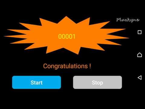 Lottery from text file Video