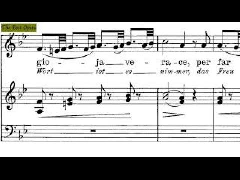La gioja verace, Lesson 9.1 (Nicola Vaccai) score animation, Soprano/Tenor, Karaoke