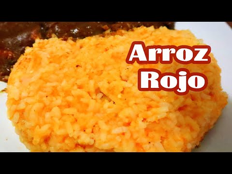 ARROZ ROJO CON TOMATE NATURAL - ARROZ A LA MEXICANA - ARROZ ROJO | #iriscocinablog