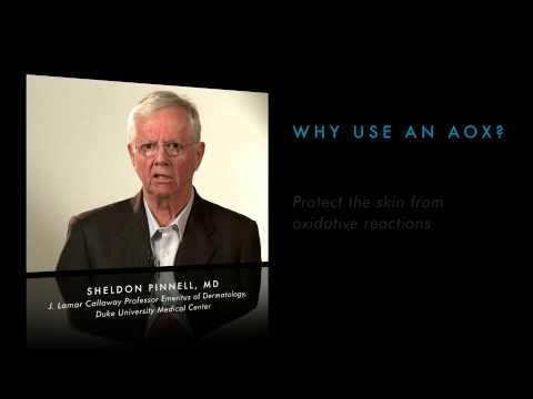 How is an antioxidant different from a sunscreen?