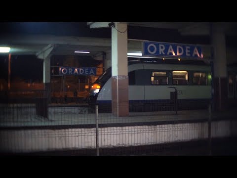Evening Trains in Oradea station - Sony A6000 + 25mm F1.4 (11 2018)