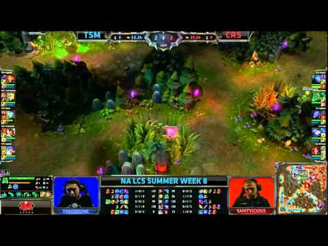 LCS2013北美区夏季赛W8D1 4TH TSM vs CRS