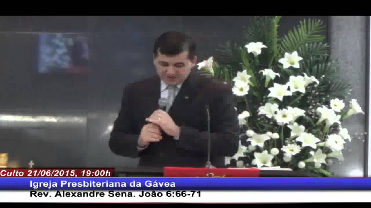 "Para onde iremos?" João 6. 66-71 - Rev. Alexandre Rodrigues Sena (21.06.15-noite-IPG)