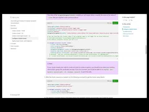 Configure a hybrid cluster with Azure Managed Instance for Apache Cassandra