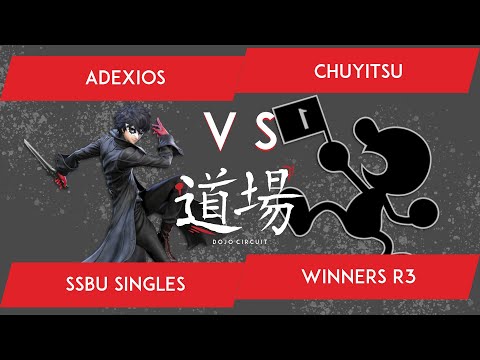 DOJO CIRCUIT #45 - ADEXIOS (JOKER) VS CHUYITSU (MGW) - SSBU SINGLES - WINNERS R3