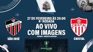 SÃO JOSÉ vs CRISTAL | Amapazão Sicredi 2026 | AO VIVO COM IMAGEM