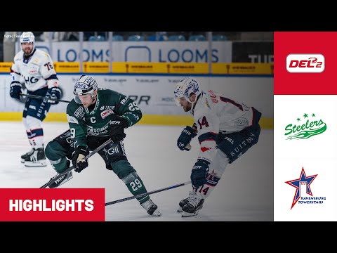 DEL2: Bietigheim Steelers vs. Ravensburg Towerstars | Highlights - 5. Spieltag
