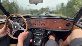 1972 Triumph TR6 Driving