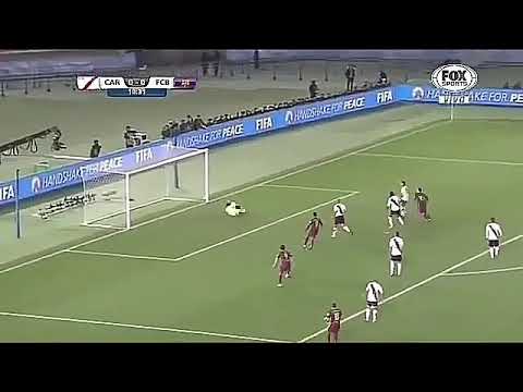 La mejor atajada de Barovero - River Plate Vs Barcelona