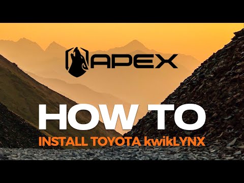 How to Install Toyota kwikLYNX - Sway Bar Disconnect
