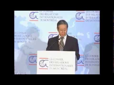 Vidéo CORIM - Lu Shumin - Chine - Canada : partenariat économique et opportunités d'affaires