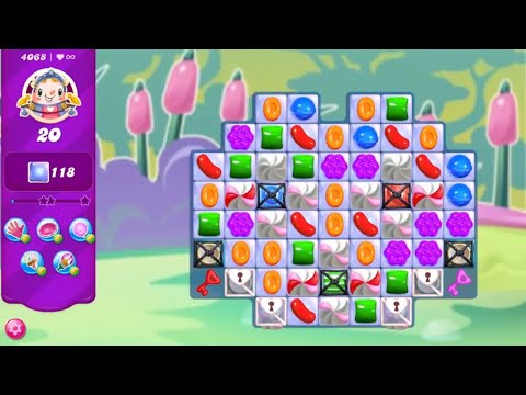 Candy Crush Saga LEVEL 4068 NO BOOSTERS (new version)🔄✅