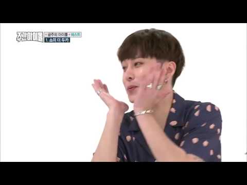 BEAST Jun Hyung makes Doo Joon cry on Weekly Idol