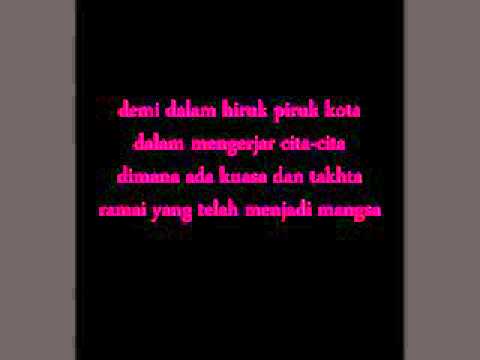 KL Gangster -  Takhta (lirik) HQ