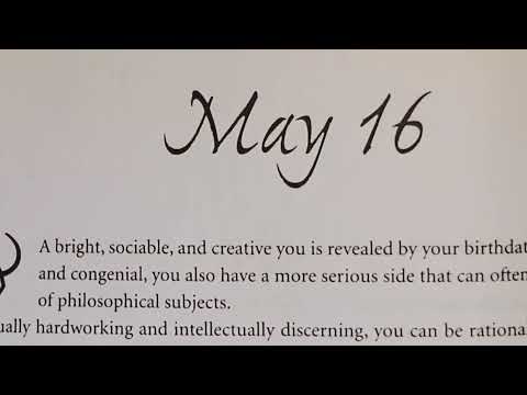 Is May 16th your birthday? Find out who your soul mates are and more! Astrology and Numerology Readi