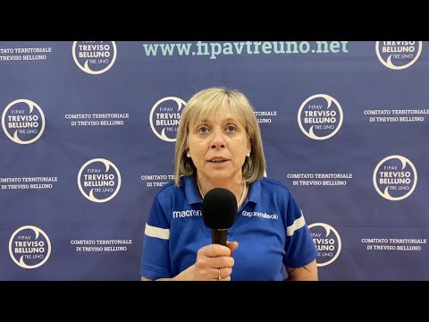 L'ALLENATRICE DEL GIORGIONE PALLAVOLO ORNELLA DENGO DOPO LA SCONFITTA IN FINALE U14F
