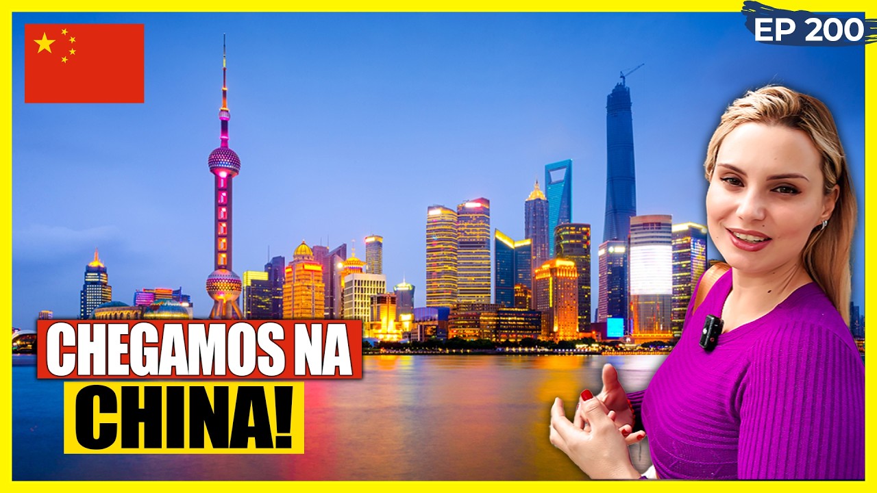 CHEGAMOS NA CHINA! Aqui o DESAFIO é GRANDE! Quase 2 DIAS de VIAGEM