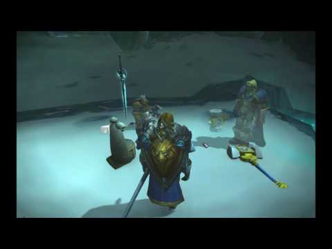 Arthas encontra a Gélido Lamento (Frostmourne) - Dublado PT BR