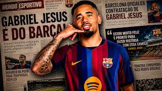 Porque o Barcelona contratou o Gabriel Jesus?