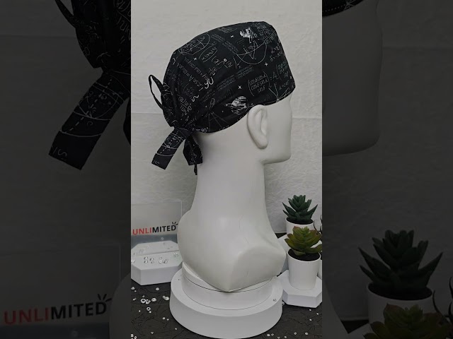 قبعة رأس جراحية بنقشة معادلات فيزيائية – Scrub Cap...