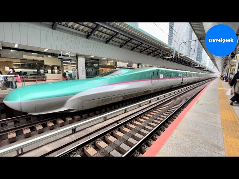 Japans schnellstes Zugerlebnis mit 320 km/h/200 mph | Hochgeschwindigkeitszug Hayabusa