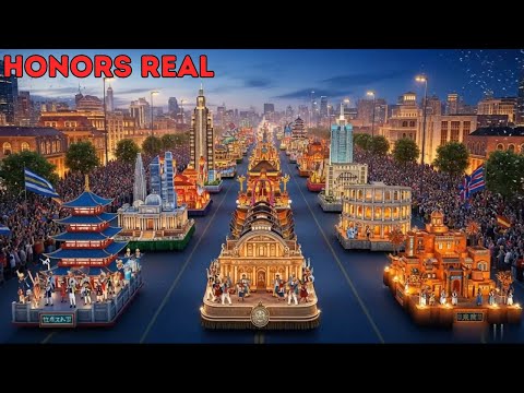 Germany Honors Real Heroes 🦸‍♂️ | $8B Heroes of Humanity Giant Parade